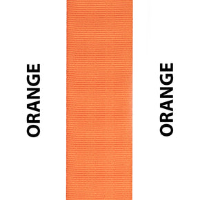 Orange Seat Belt Webbing Replacement Strap